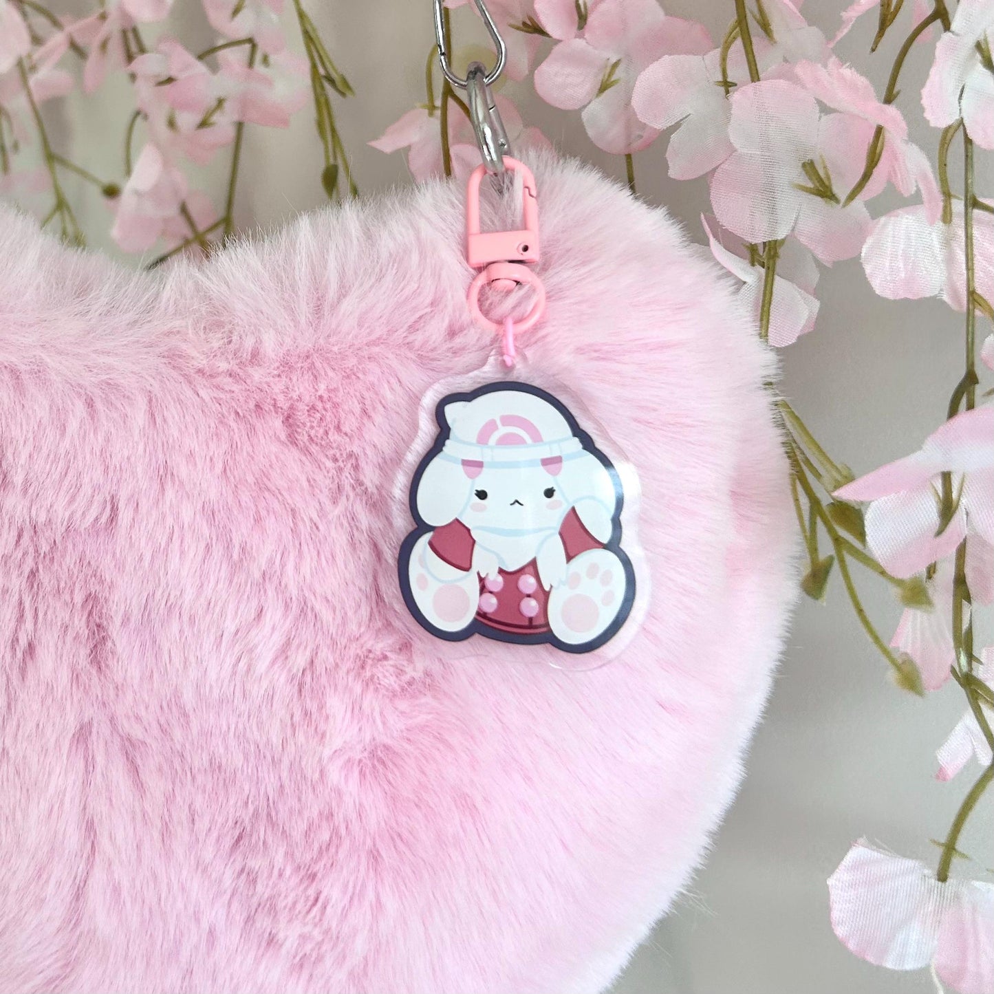 Dawn Bunny Acrylic Keychain