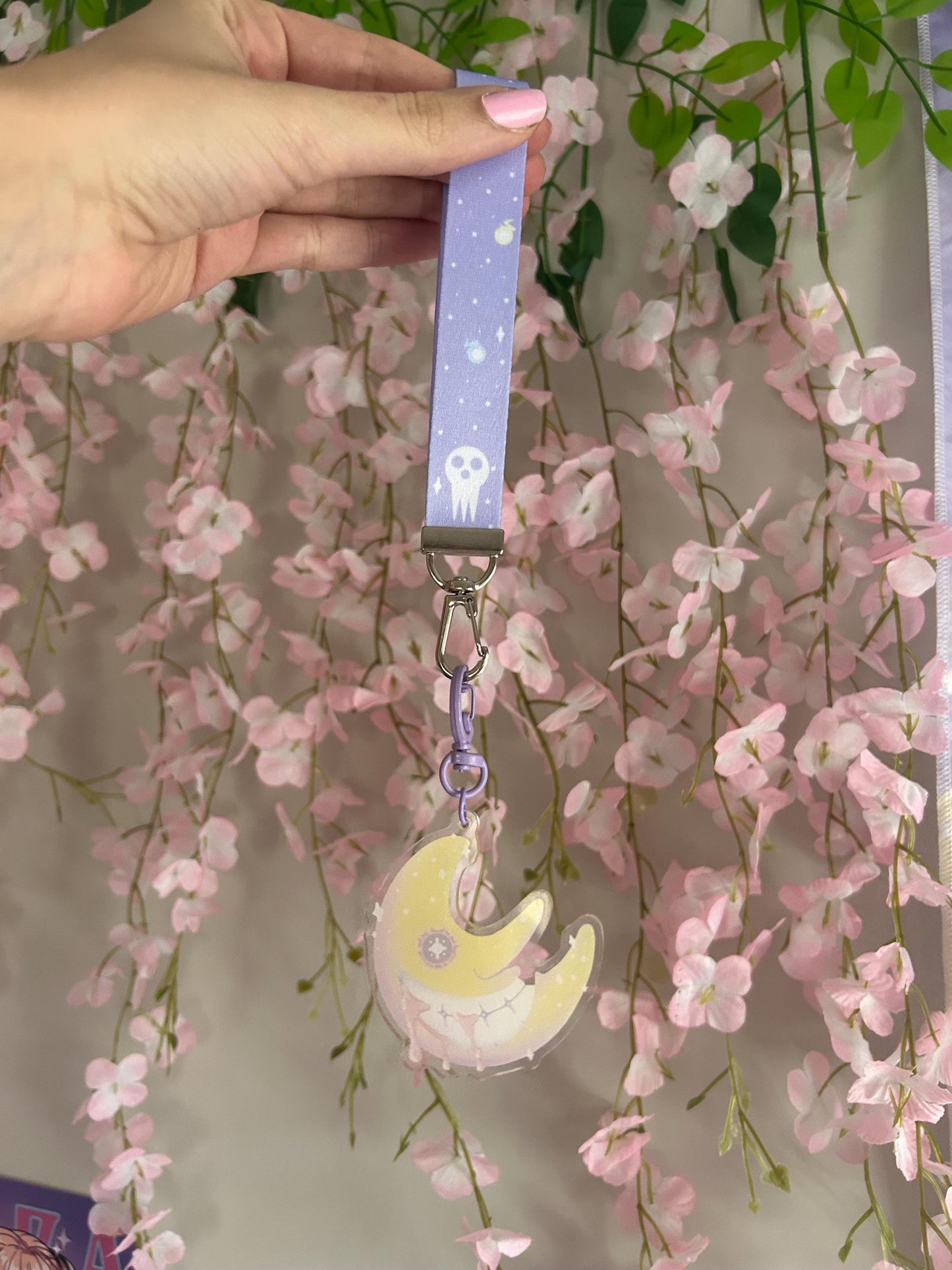 Resonance Moon Lanyard & Keychain