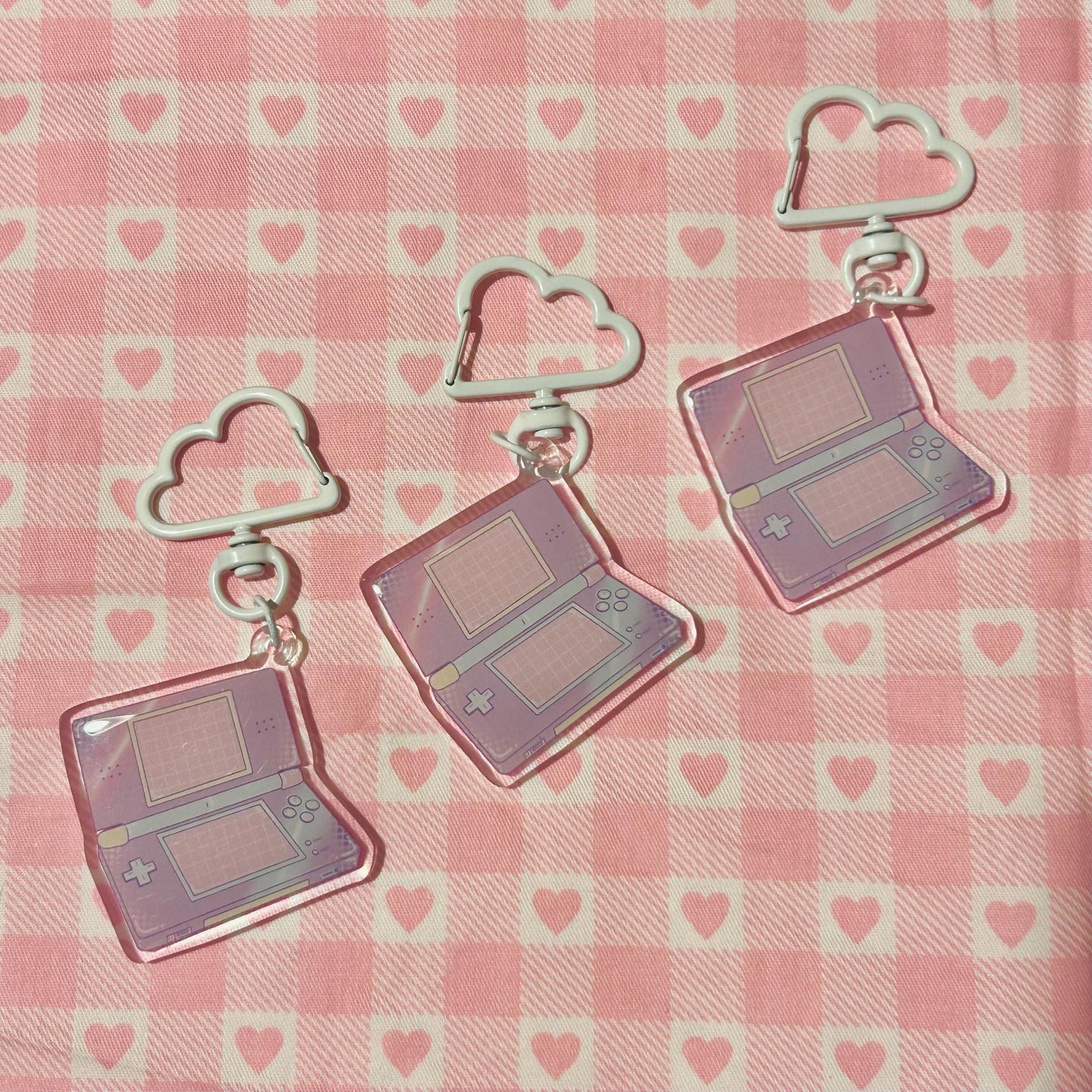Retro Console Acrylic Keychain