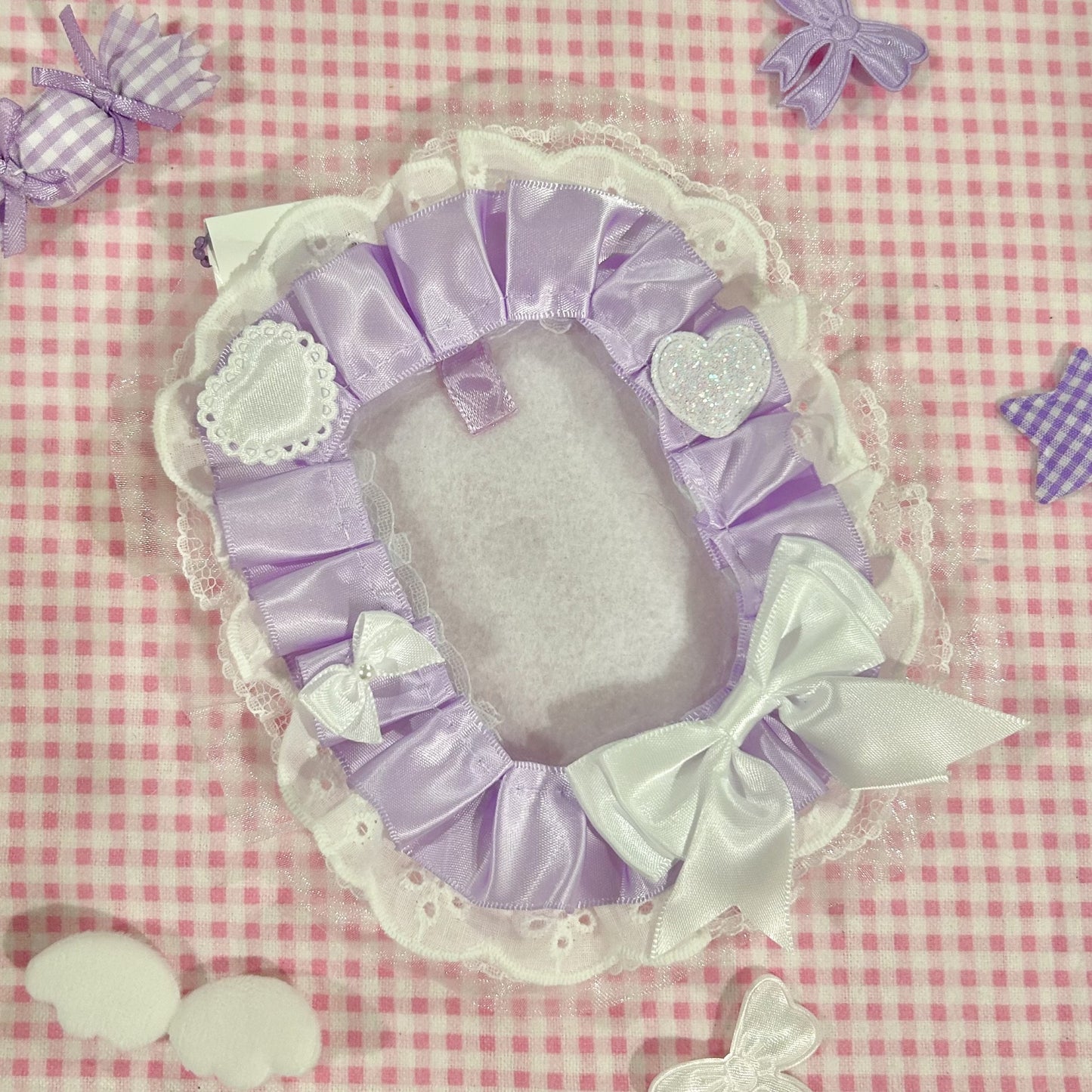 Lavender Hearts Photocard Holder