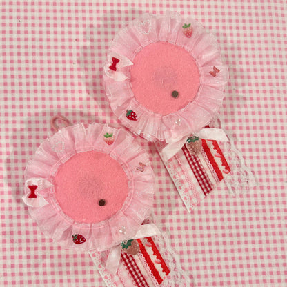 Mini Rosette ~ Strawberries 🍓