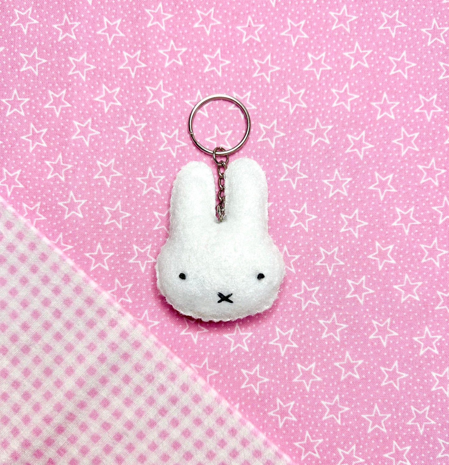 Miffy Felt Keychain *Sewing Pattern Only*