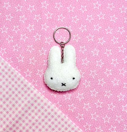 Miffy Felt Keychain *Sewing Pattern Only*