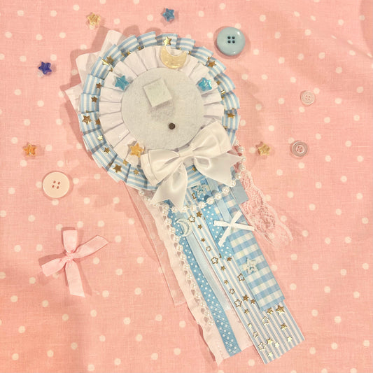 Cerulean Stars Rosette