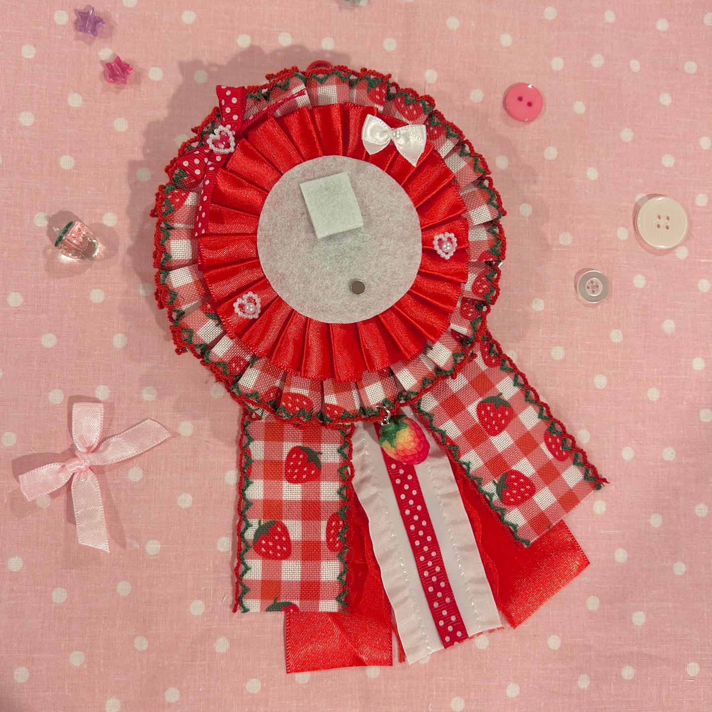 Strawberry Rosette