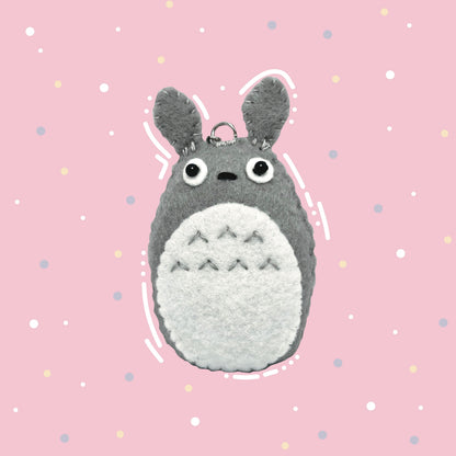 Forest Friend Felt Plush Keychain