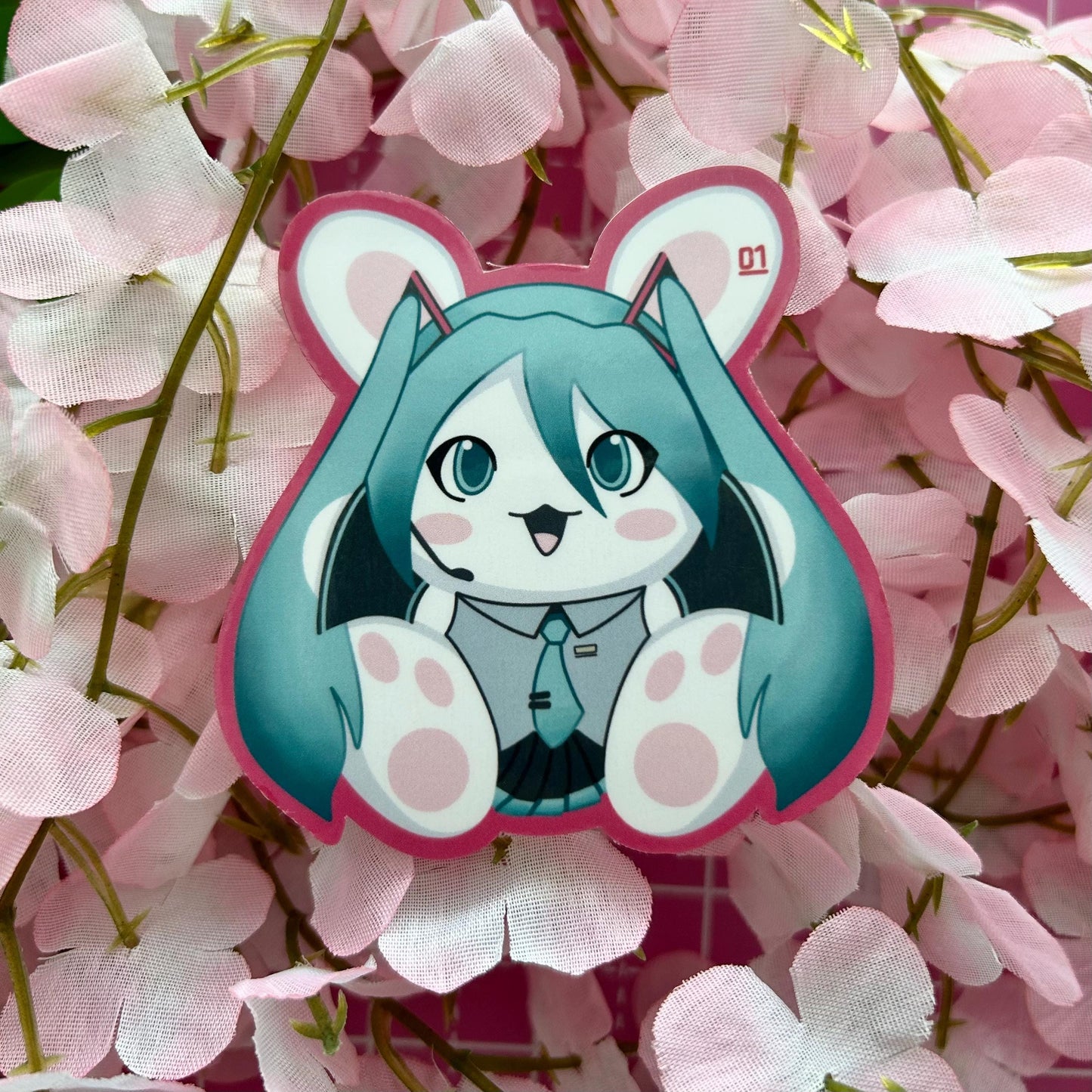 Idol Bunny Vinyl Sticker