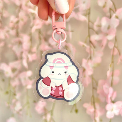Dawn Bunny Acrylic Keychain