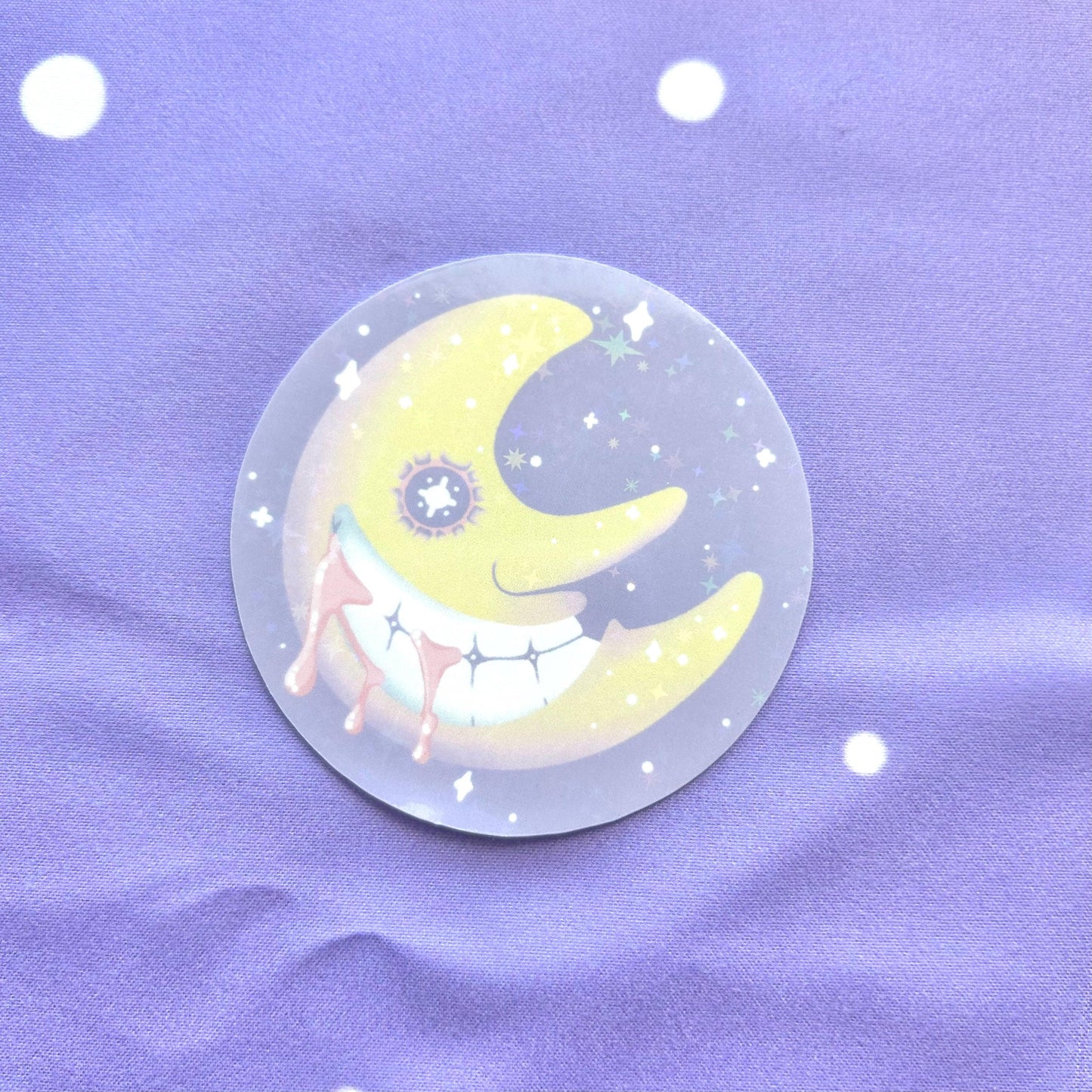 Resonance Moon Vinyl Sticker