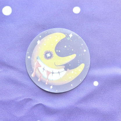 Resonance Moon Vinyl Sticker