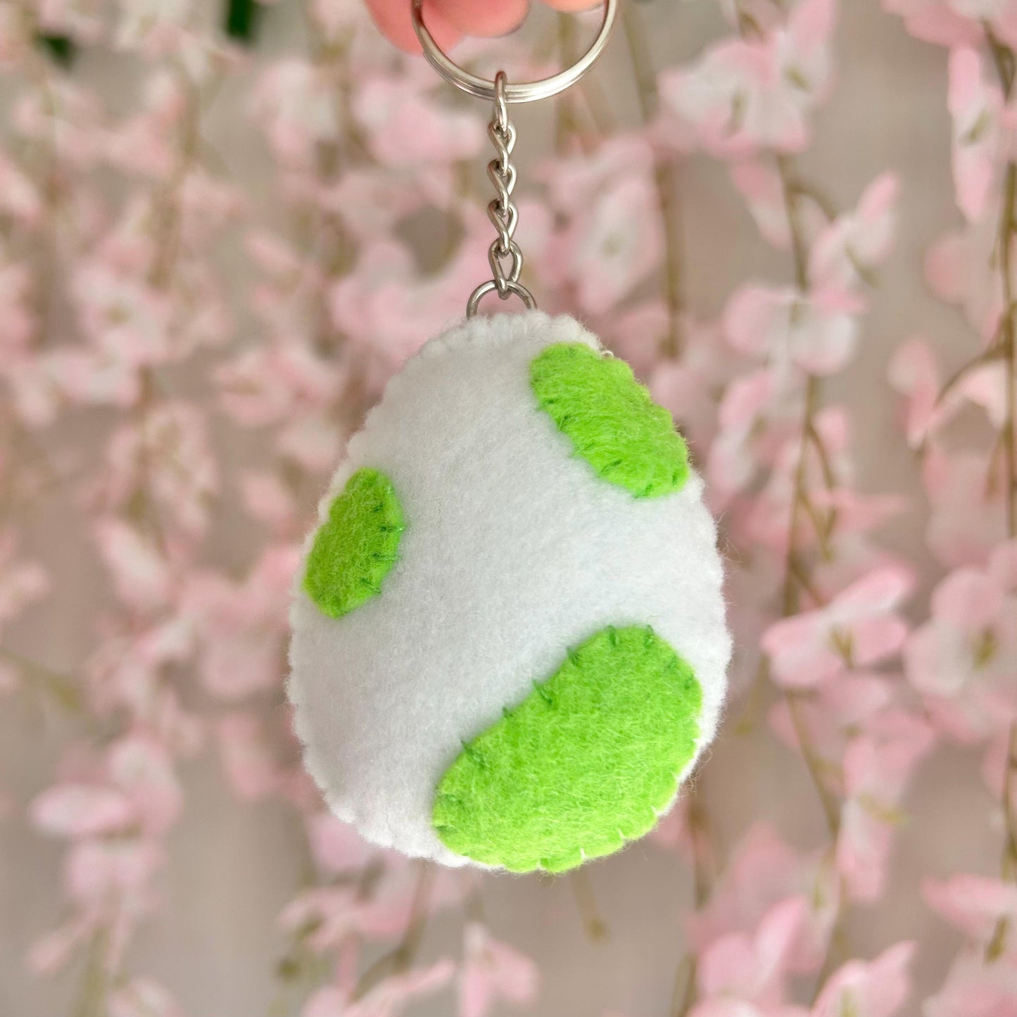 Gamer Egg Felt Plush Keychain