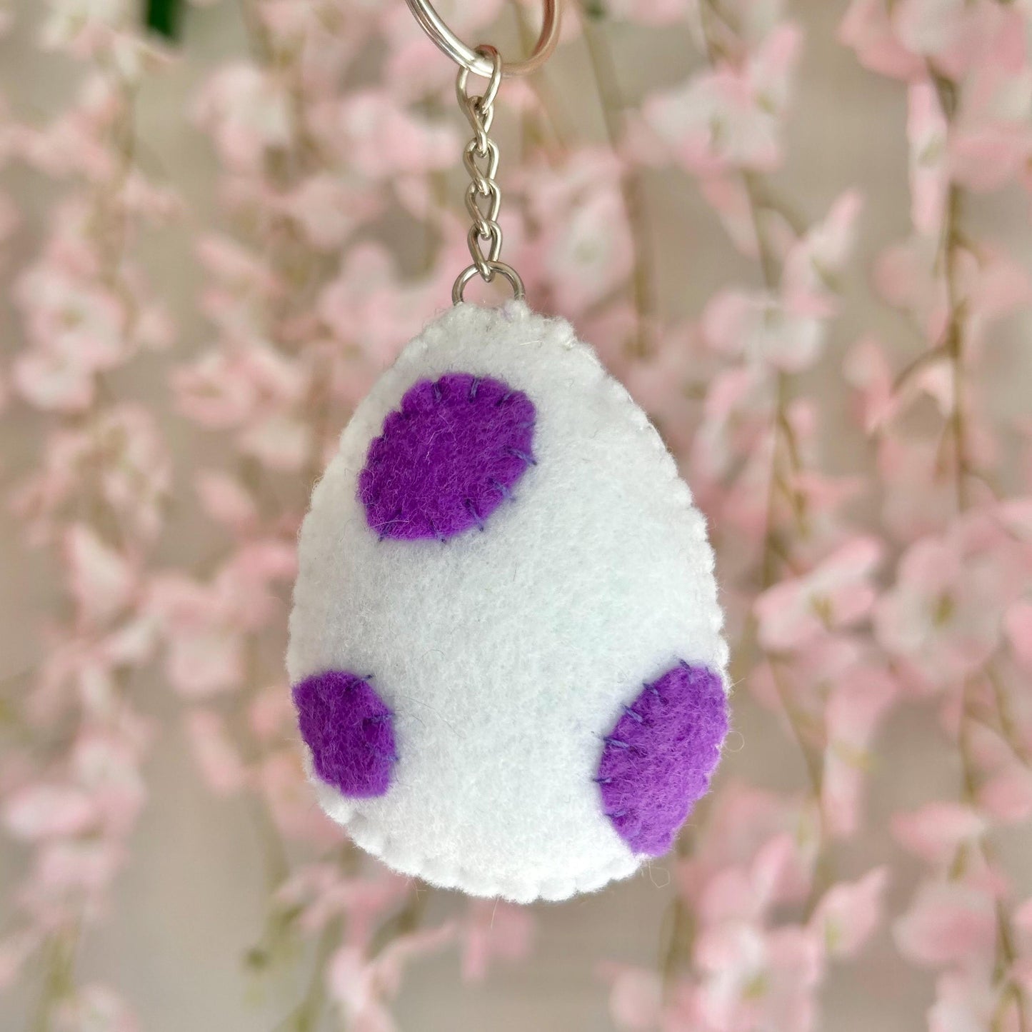 Gamer Egg Felt Plush Keychain