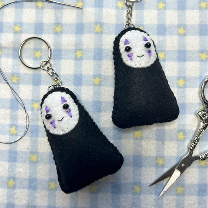Faceless Felt Plush Keychain