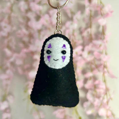 Faceless Felt Plush Keychain
