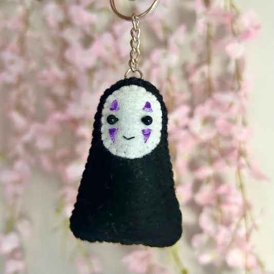 Faceless Felt Plush Keychain