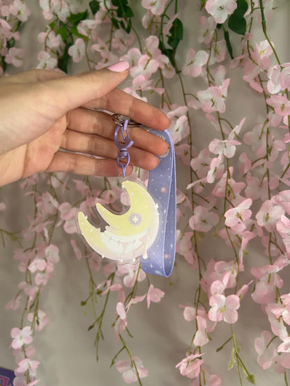 Resonance Moon Lanyard & Keychain