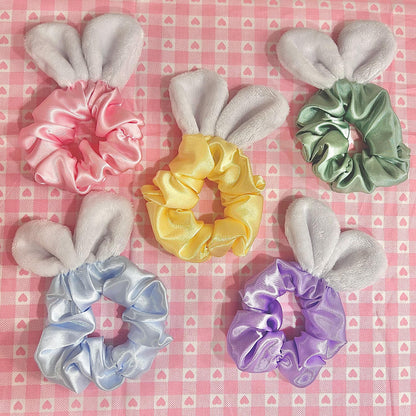 Satin Bunny Scrunchie