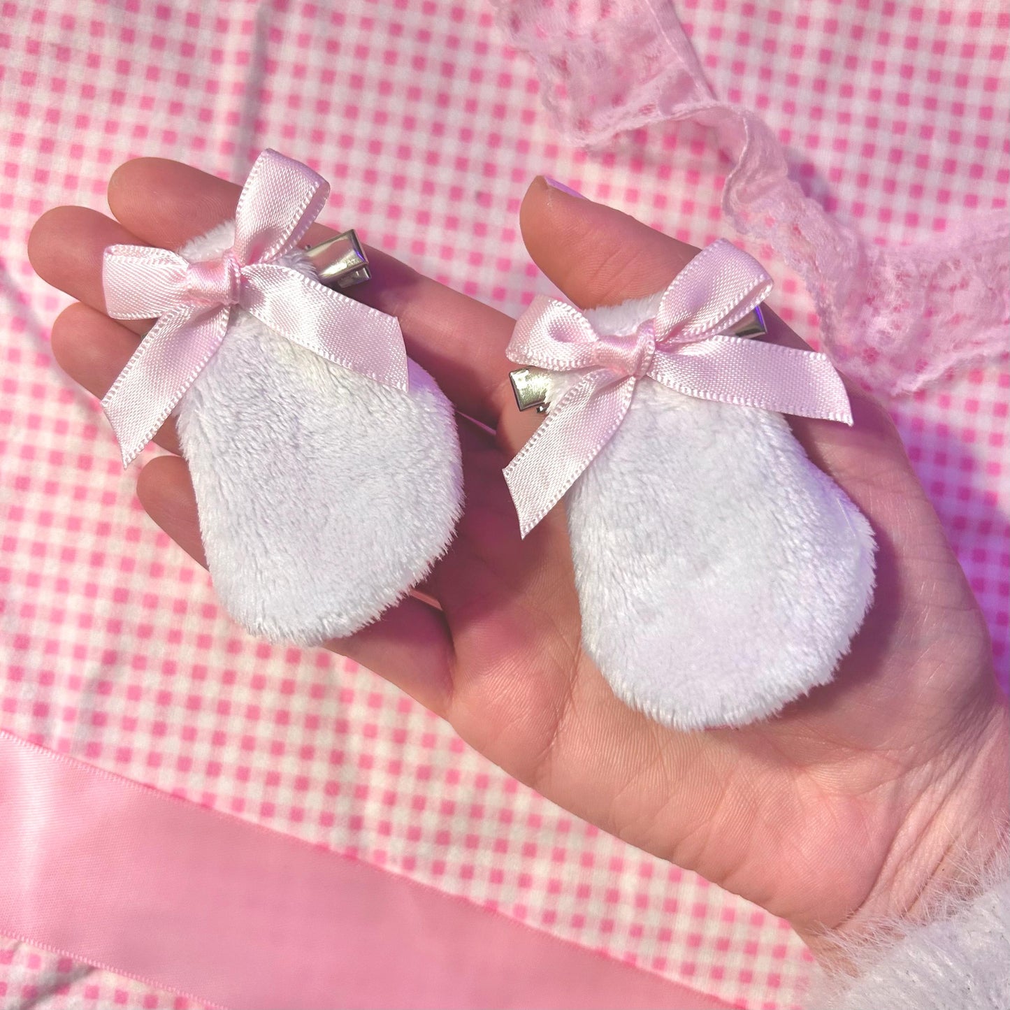 Mini Bunny Ear Hairclips